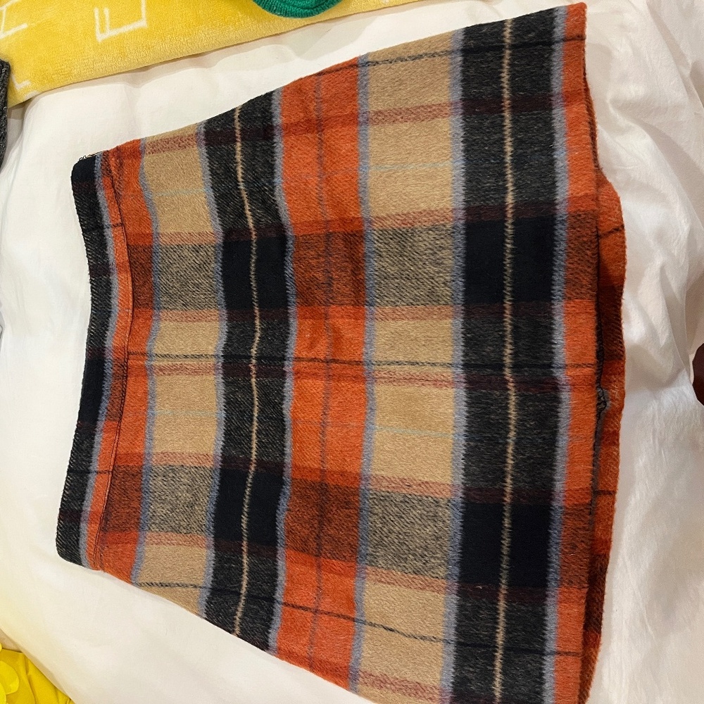 Lulus Plaid mini skirt